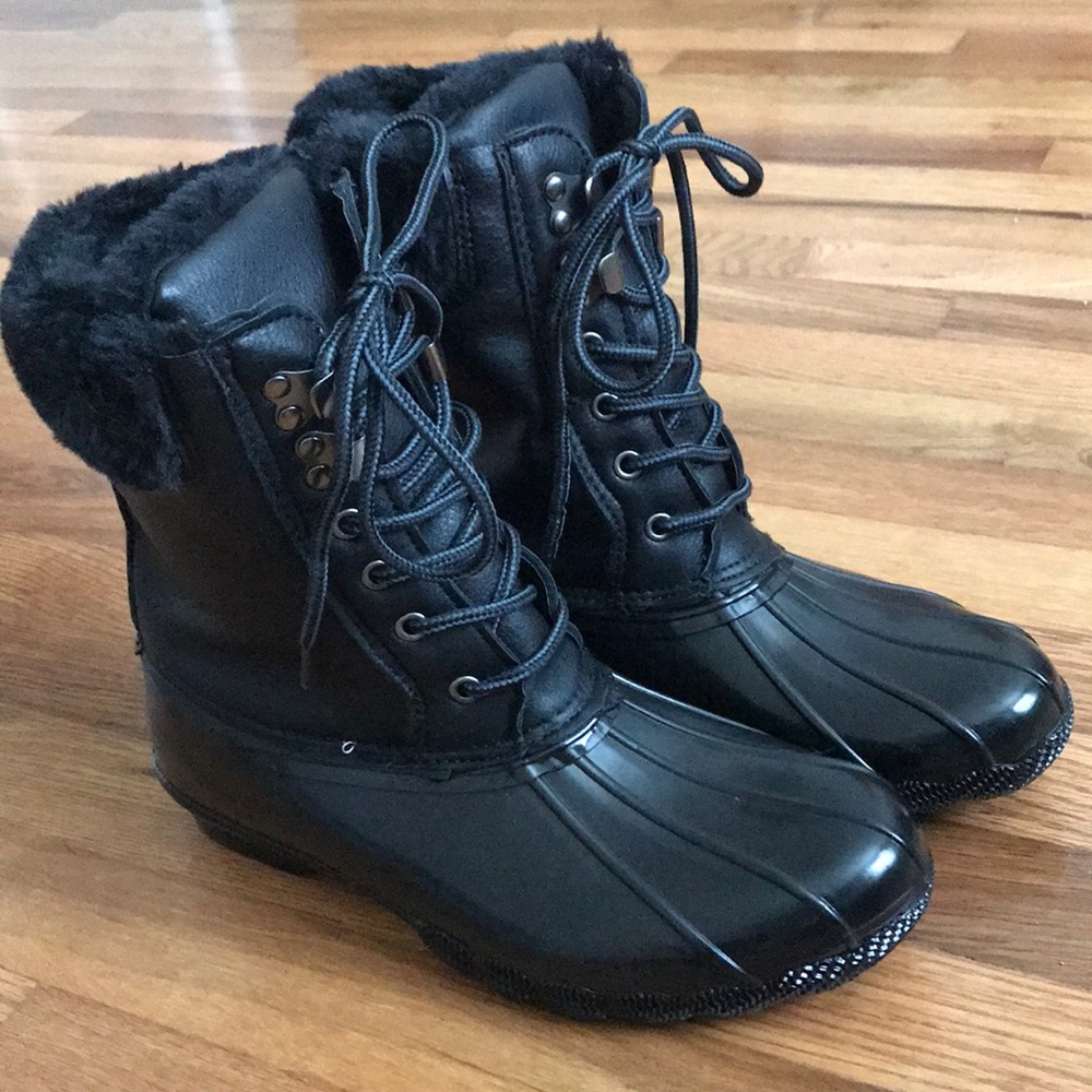 Brand New Steve Madden Black Boots